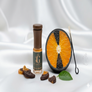 black orange perfume – bold citrus & woody blend